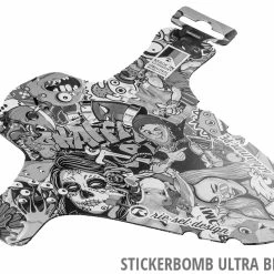 Rie:sel Design Schlamm:PE Mudguard 10 Rie:sel Design Schlamm:PE Mudguard -Topeak Soldes 02 riesel design schutzblech mudguard front schlammpe stickerbomb ultra black