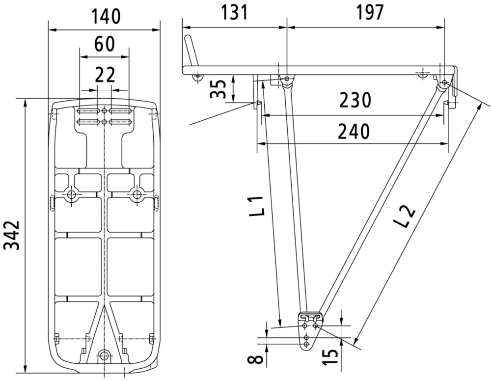 PLETSCHER ATHLETE SYSTEM Avec Porte-bagages à Pompe 4 PLETSCHER ATHLETE SYSTEM Avec Porte-bagages à Pompe – Image 2