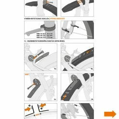 SKS Germany Kit De Garde-boue Velo 65 Mountain 29 -Topeak Soldes AB bedienungsanleitung VELO SERIE 2