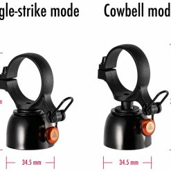 Granite Cricket - Sonnette De Vélo Double Mode -Topeak Soldes Granite Cricket Dual Mode Fahrradklingel GBL01 01 3
