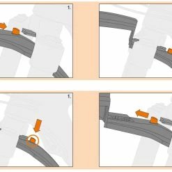 SKS Germany Tôle De Protection Shockboard -Topeak Soldes SKS GERMANY Shockboard Schutzblech10075 c