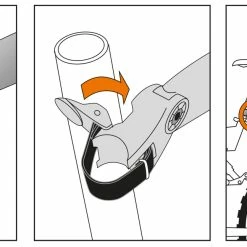 SKS Germany Tôle De Protection X-TRA Dry -Topeak Soldes SKS GERMANY X TRA Dry Schutzblech 10076 d