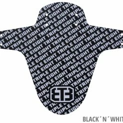 Triple Eight FRONT Mudguard I -Topeak Soldes TRIPLE EIGHT FRONT Mudguard I blacknwhite 6739