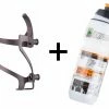 Tune Porte-bidon à Droite En Carbone + 750ml -Topeak Soldes Tune Rechtstraeger Flaschenhalter 11