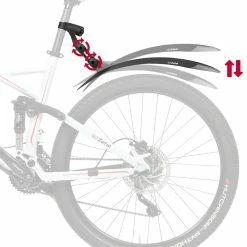 ZEFAL Deflector RM90+ Garde-boue Arrière -Topeak Soldes Zefal Deflector RM90 Hinterradschutzblech 2532 05