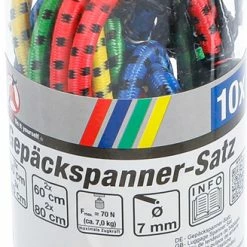 BGS Technic Jeu De Tendeurs à Bagages 10 Pcs. 7 BGS Technic Jeu De Tendeurs à Bagages 10 Pcs. -Topeak Soldes bgs technic 85512 Gepackspanner Satz 10 tlg 3