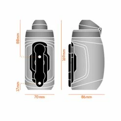 Fidlock TWIST Bottle 450 + Bike Base 7 Fidlock TWIST Bottle 450 + Bike Base -Topeak Soldes fidlock twist bottle4502019 Measurements