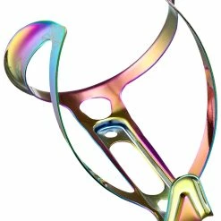 Supacaz Fly Cage Ano Oil Slick Porte-bouteille -Topeak Soldes oil slick fly cage ano 2 0